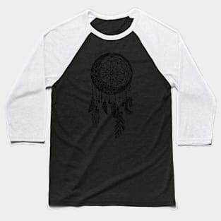 Moon Rising Mandala dream catcher Baseball T-Shirt